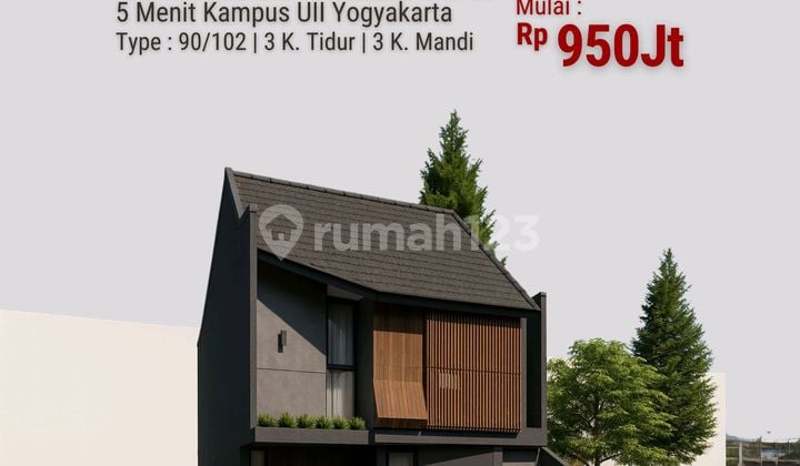 Cluster Premium Jl Kaliurang KM 14 Jogja, 2 LT 3 KT, 900 Jtan
