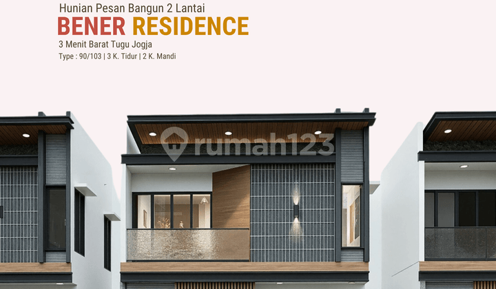 Favorite Near Downtown Jogja, Contemporary 2 Floors, Limited Units