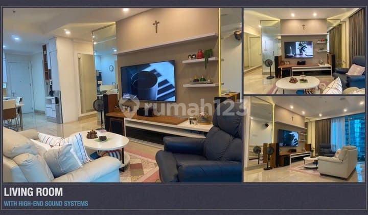 Residences 8, 3 Bedroom 180m Di Senopati, Jakarta Selatan