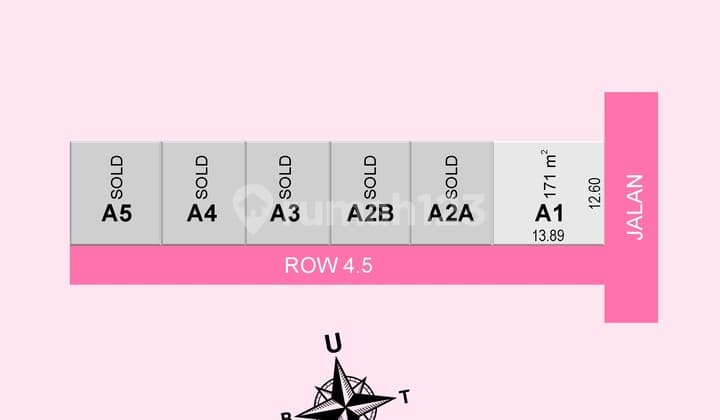 Jual Kavling MURAH Jogja, Dekat Jl. Kapten Haryadi, Kaliurang Km.9