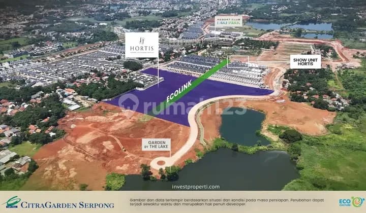 Paling Murah Rumah Terlaris di Dekat Bsd City Persembahan Citra Garden Serpong Hortis
