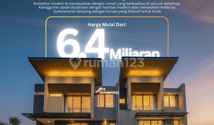 New Heron Ardea Lift Premium Lantai Full Marmer Import Summarecon Gading Serpong