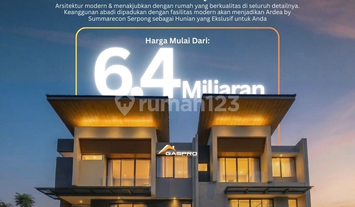 New Heron Ardea Lift Premium Lantai Full Marmer Import Summarecon Gading Serpong