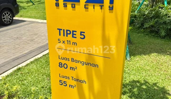 Hunian Elegan di Pusat BSD Dekat Intermoda & Sekolah Premium New Izzi Sinarmasland