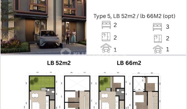 Vireya Bsd Area! Hunian Dekat Sekolah & Kampus Bsd, Santa Ursula & Laurensia