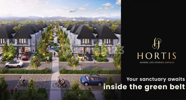 Akses Tol & Stasiun Ka Rumah Baru Bsd City 990 Jutaan - Hortis Bsd City