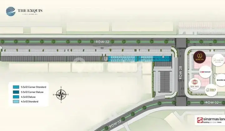 Exquis 1 Menit Qbig Ipeka Dekat Access Toll BSD City 3 Lantai Hadap Jalan Central Business