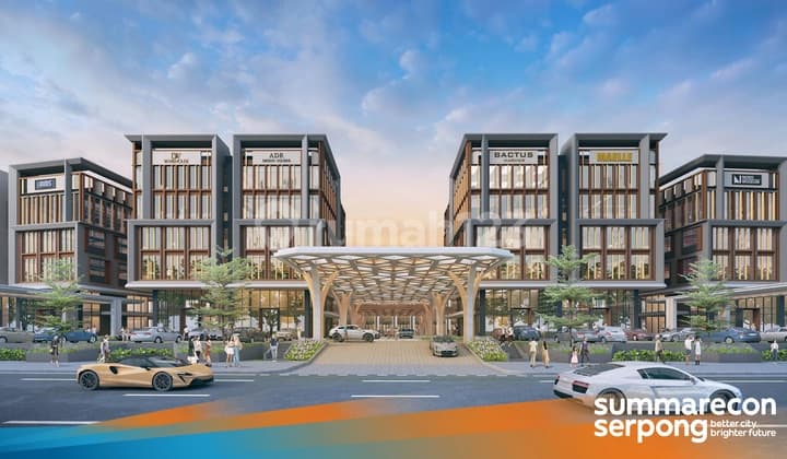 Lokasi Super Strategis Graha City Gate Eksklusif 3 Lantai di Summarecon Gading Serpong