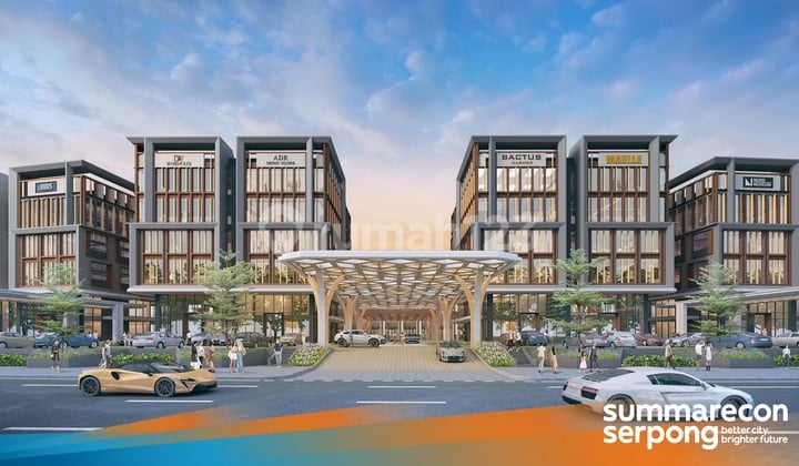 Lokasi Super Strategis Graha City Gate Eksklusif 3 Lantai di Summarecon Gading Serpong