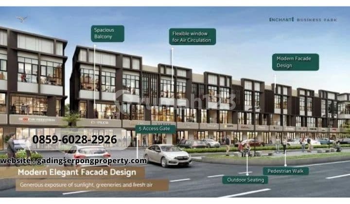 High Rental Potential For Sale! Exquisite Ruko BSD - Commercial Area