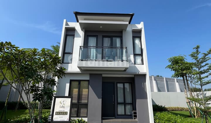 Rumah Modern Cluster Lily 6X12 Paramount Petals Dekat Mall Ciputra