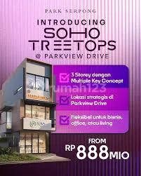 Alfresco & Backyard Included! Modern Soho Tree Tops 3 Floors 888 Million - Free VAT, Great for Investment.