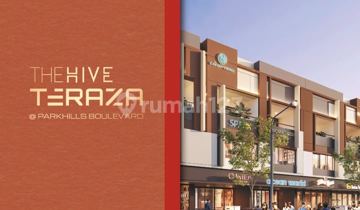 Hive Terraza Park Serpong 3-Story Shophouse Lowest Price at 1 Billion Near Gading Serpong