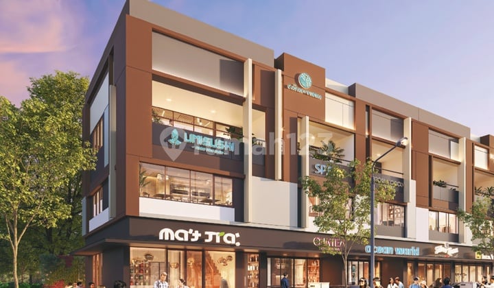 For Sale Strategic Shophouse Hive Terraza Park Serpong Double Volume & Roof Terrace