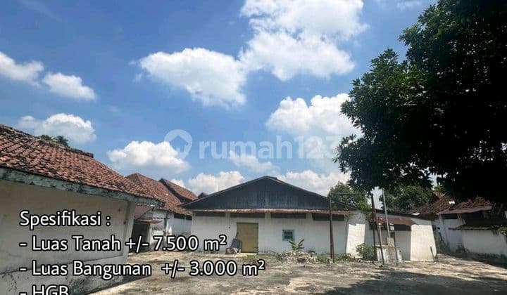 Gudang Bekas Pabrik Tanah Industri Raya Provinsi Propinsi Ploso Jombang Kabuh