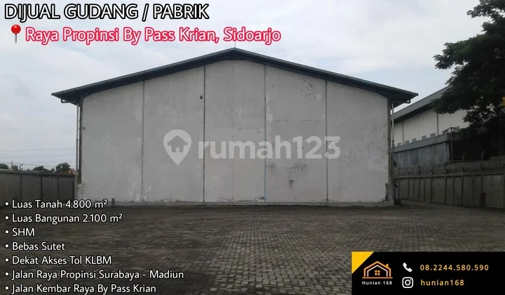 Former Industrial Factory Warehouse Provincial Highway By Pass Krian Wringin Anom Sidoarjo Former Industrial Factory Warehouse Provincial Highway By Pass Krian Wringin Anom Sidoarjo