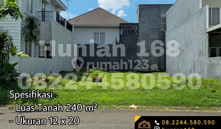 Tanah Kavling Rumah Perumahan Royal Residence Wiyung Surabaya Barat