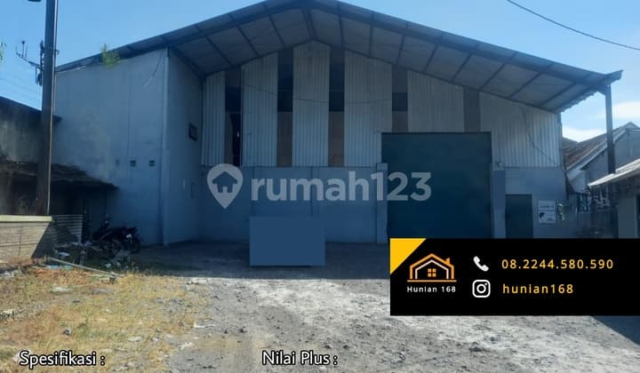 Warehouse Land, Kedamean Main Road, Karangandong, Gresik, Legundi, Krian.