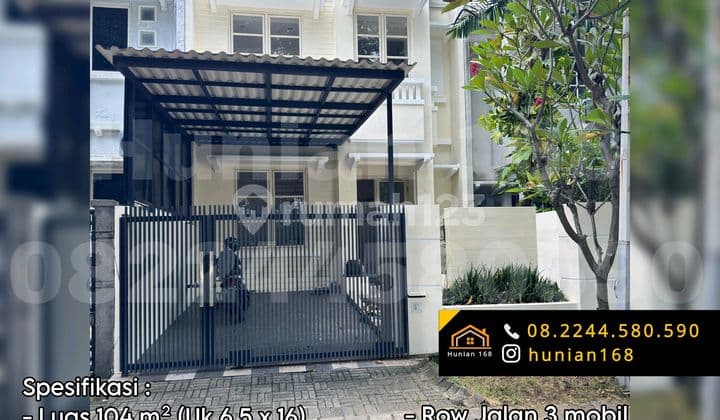 Rumah Perumahan Raya Villa Sentra Raya Vila Citraland Surabaya Barat G Walk Gwalk Balerina Puri Taman Gapura Ballerina
