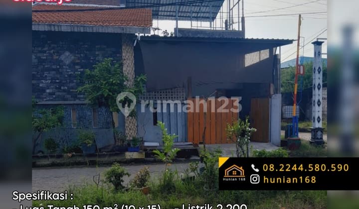 Dijual Rumah Perumahan Mentari Bumi Sejahtera Lingkar Timur Candi Gedangan Sidoarjo Kota Porong Puri Surya Jaya Psj Buduran Waru