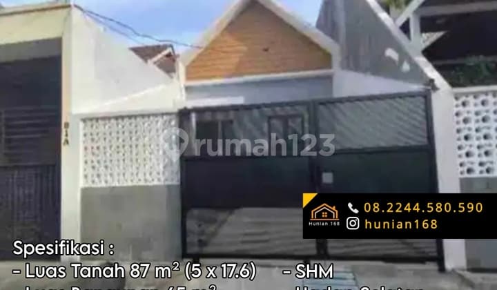 Rumah Baru Wonorejo Selatan Rungkut Asri Lor Utara Nirwana Eksekutif Surabaya Timur Permai Penjaringan Pandugo