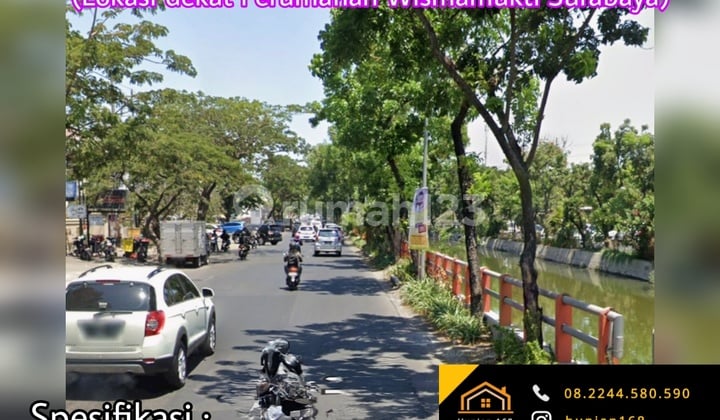 Hotel Ruko Kafe Jalan Raya Strategis Merr Arief Arif Rahman Hakim Wismamukti Surabaya Timur