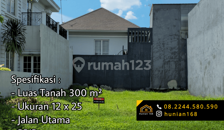 Tanah Kavling Rumah Perumahan Royal Residence Jalan Raya Kembar Wiyung Surabaya