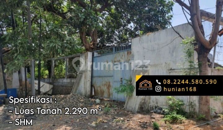 Gudang Tanah Kavling Pabrik Workshop Parkir Garasi Jalan Raya Provinsi Bondowoso Situbondo Jawa Timur Propinsi Kebun Peternakan