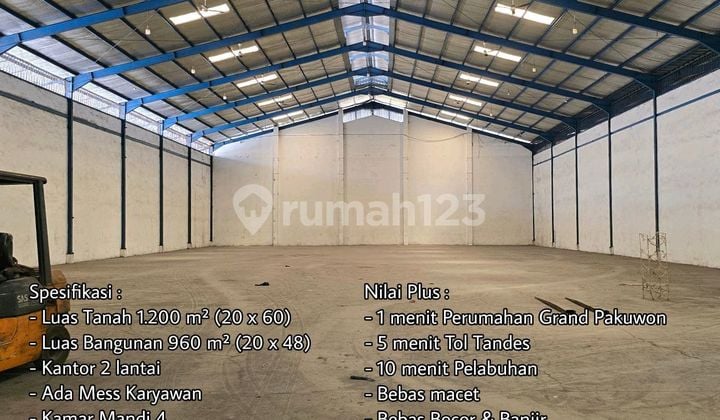 Gudang Pergudangan Manukan Wetan 60 Kulon Tandes Best Jaya Margomulyo Surabaya