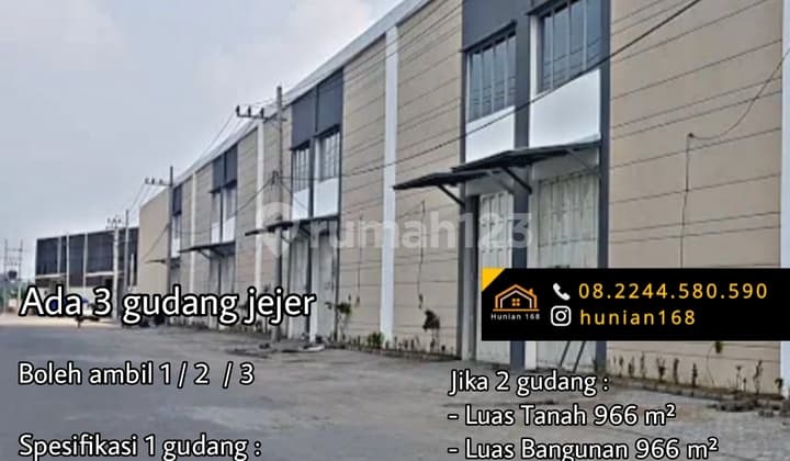 DKP Driyorejo Kencana Permai Warehouse, Large Warehouse Cangkir Gresik, Bambe Legundi D388