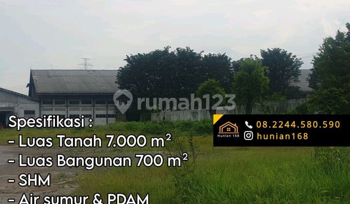 Dijual Gudang Bekas Pabrik Tanah Industri Raya Jatirejo Mojokerto Jawa Timur Pacet Jetis