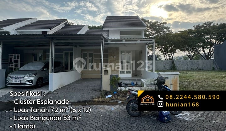 Dijual Rumah Baru Perumahan Grand Sunrise Swan Menganti Gresik Benowo Surabaya Barat Kepatihan Benowo