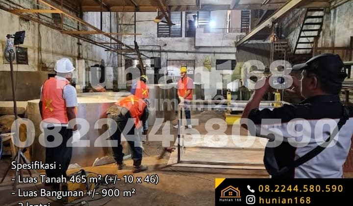 Gudang Bekas Workshop Bengkel Ruko Pabrik Krian Sukodono Sidoarjo Kota