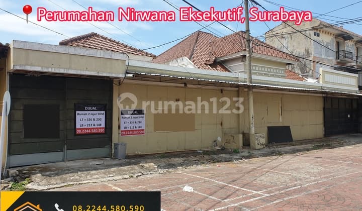 Rumah Ruko Perumahan Nirwana Eksekutif Wonorejo Keputih Merr Surabaya Timur
