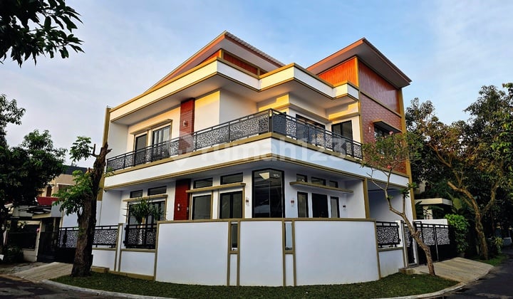 Rumah Hook Baru Mewah Kencana Loka Bsd Dekat Tol Bsd Bintaro
