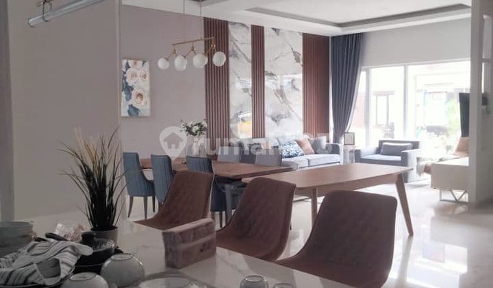 The house will be semi-furnished. New Menteng Gading Serpong, NICE.