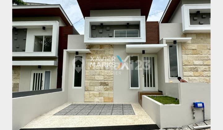 Rumah minimalis 1 Lantai di Bukit Dieng Malang