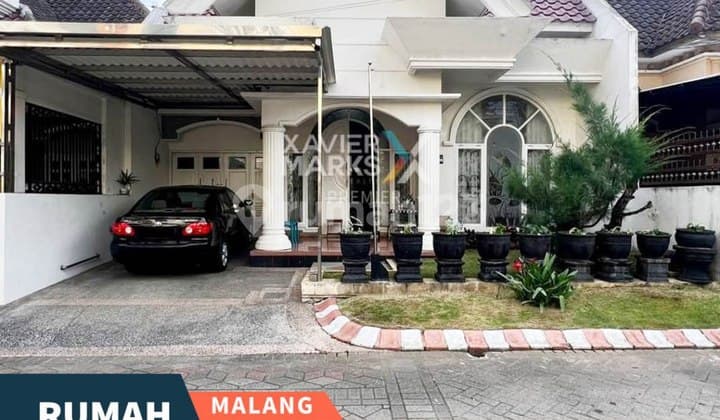 Rumah Terawat di Private Cluster Jalan Bunga-Bunga Lowokwaru Malang