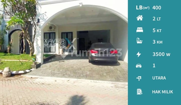 Rumah Design American Classic Di Perumahan Permata Jingga Lowokwaru Malang