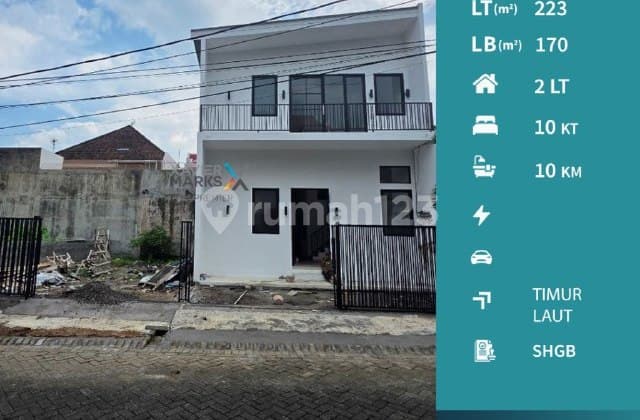 Rumah Kost Baru dan Tanah Kavling di Pondok Blimbing Indah, Araya Malang