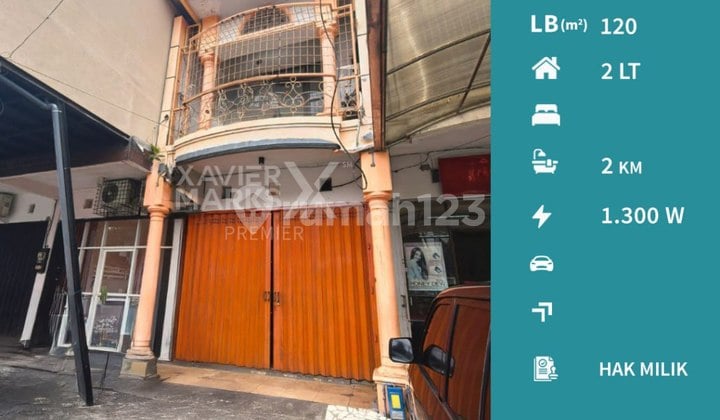 Ruko Kondisi Terawat di Soekarno Hatta Lowokwaru Malang