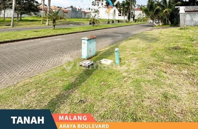 Tanah Kavling Siap Bangun di Araya Golf Boulevard, Malang
