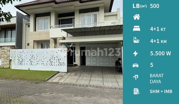 Rumah Mewah Full Furnish Di Boulevard Cluster Golf, Kota Araya Malang
