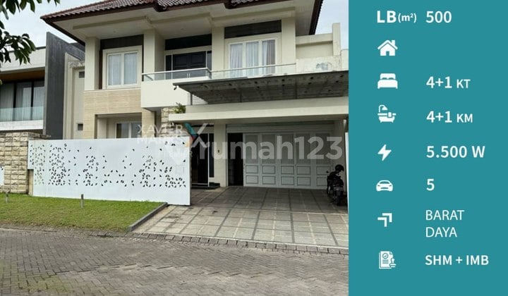 Rumah Mewah Full Furnish Di Boulevard Cluster Golf, Kota Araya Malang