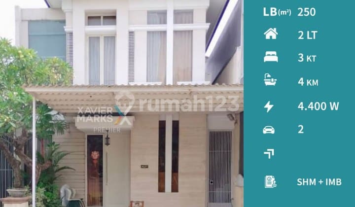 Modern Minimalist House in Granada Cluster Pakuwon Indah, West Surabaya