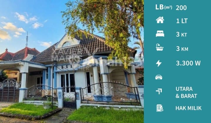 Rumah Full Furnished Strategis di Permata Jingga Lowokwaru Malang