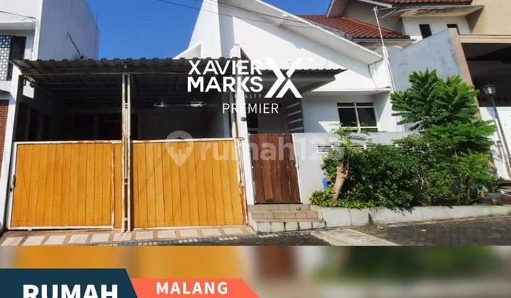 2 Plots Combined into 1 Ready-to-Occupy House in Pandanwangi, Blimbing, Malang City