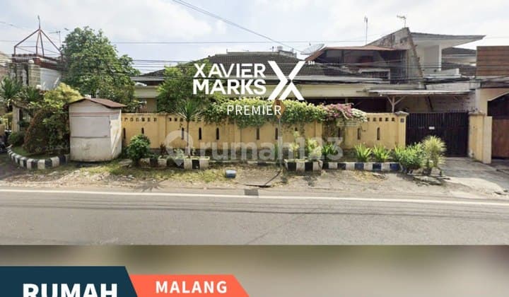 Rumah Besar Di Jalan Utama Raya Tidar, Sukun Malang