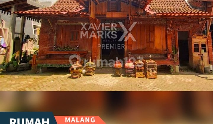 Rumah Kayu di Jl. Pelabuhan Kamal Bakalankrajan Sukun Kota Malang