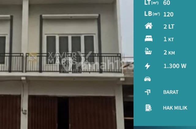 Ruko Siap Pakai dan Strategis di Candirenggo Singosari Malang